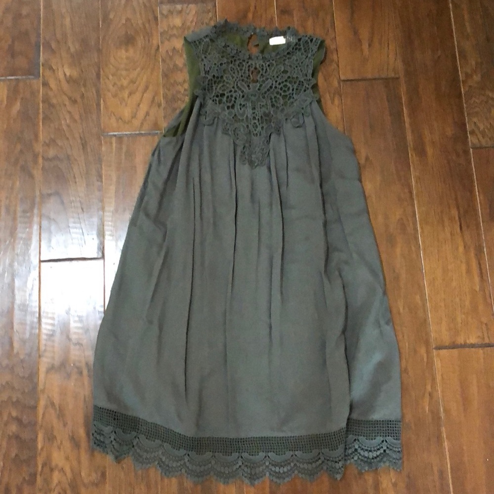 Entro Forrest Green Dress